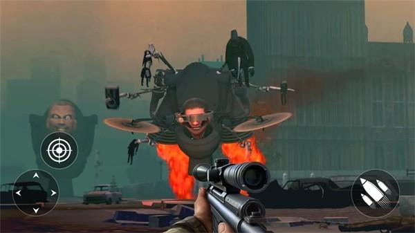 马桶人怪物射击游戏(toilet monster fps)下载,马桶人游戏,射击游戏,马桶人怪物射击